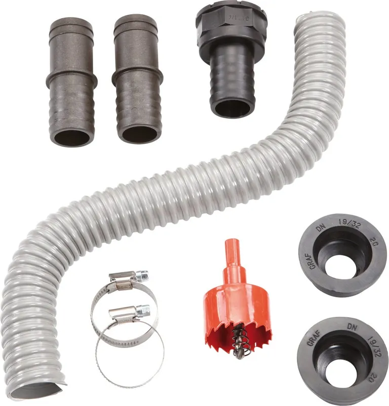 Garantia FLEX-COMFORT 1 1/4" Verbindingsset, Bruin | Voeg toe aan winkelwagen