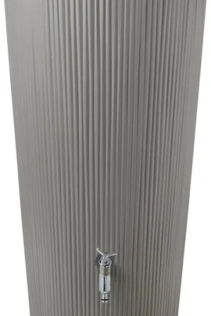 Koop vandaag - Garantia LINUS 2in1 Regenton Zinkgrijs 220 L