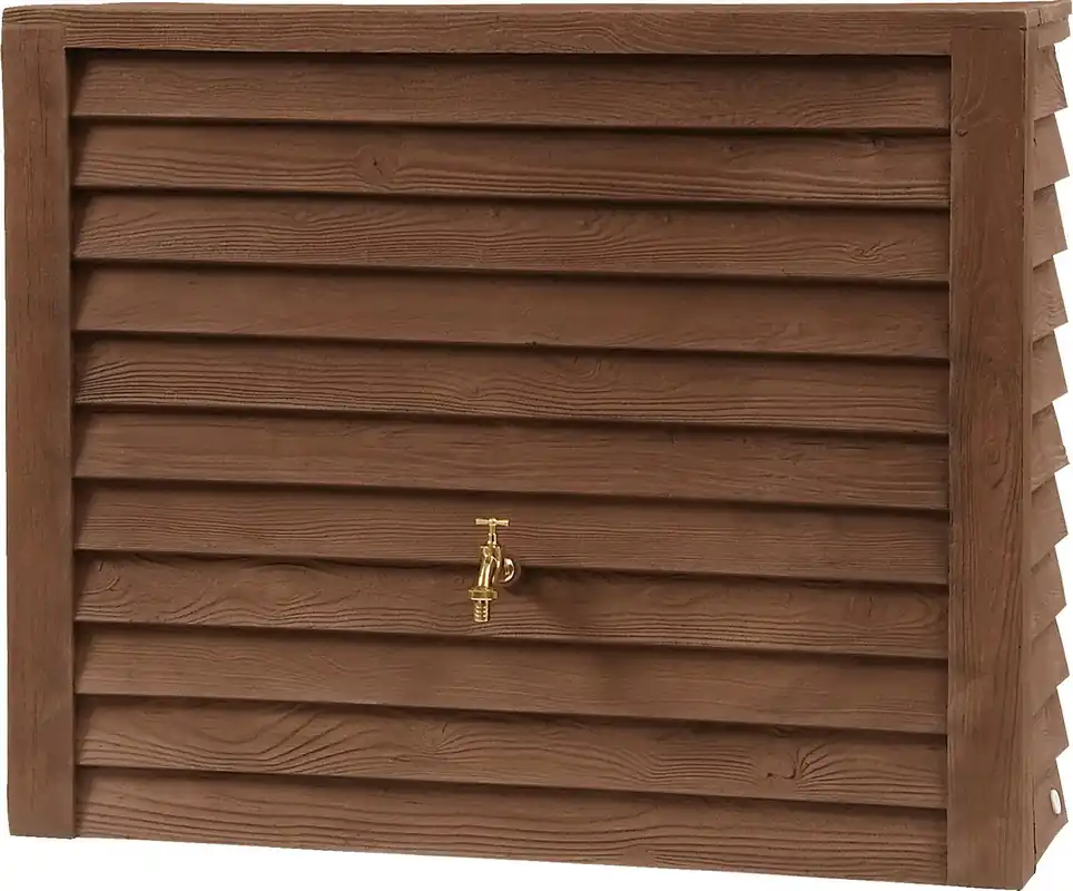 Garantia WOODY Wandtank 350 L, Darkwood - Bespaar nu