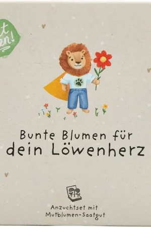 Die Stadtgärtner Kweekbakje "Bunte Blumen für dein Löwenherz" - Speciale aanbieding