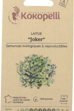 Kokopelli Biologische Bataviasla "Joker", 1 g - Net binnen