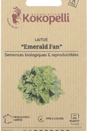Kokopelli Biologische Snijsla "Emerald Fan", 1 g - Uitverkoop