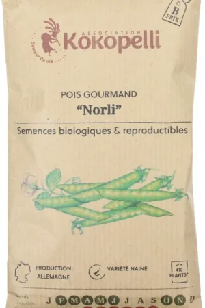 Meest verkocht | Kokopelli Biologische Sugererwt ‘Norli’, 80 g