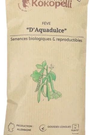 Kokopelli Biologische Tuinboon ‘Aquadulce‘, 100 g - Nieuw binnen