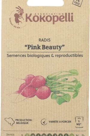 Kokopelli Biologische Radijs "Pink Beauty", 6 g | Hoog gewaardeerd