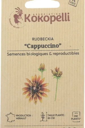 Direct leverbaar - Kokopelli Biologische Rudbeckia ‘Cappuccino‘, 500 Korrels