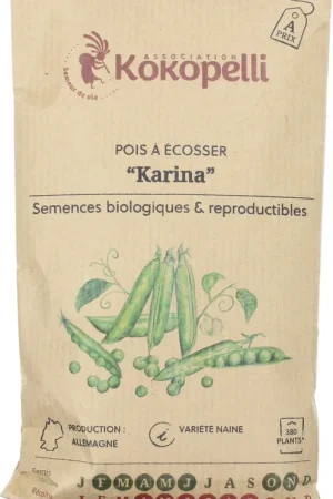 Verlaagde prijs | Kokopelli Biologische Suikererwt ‘Karina‘, 80 g