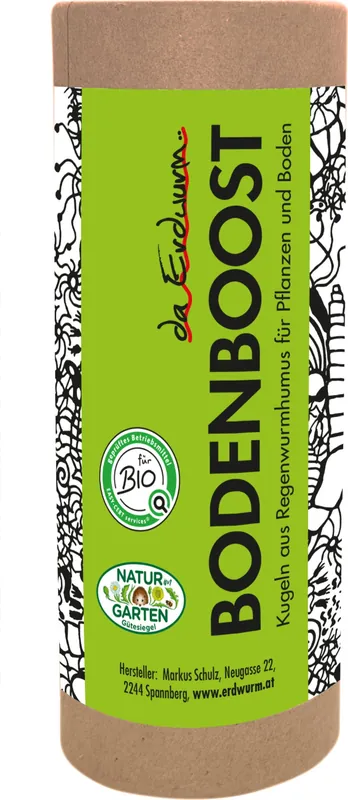 da Erdwurm BodenBoost - Korrels van Regenwormhumus, 75 g | Scherp geprijsd