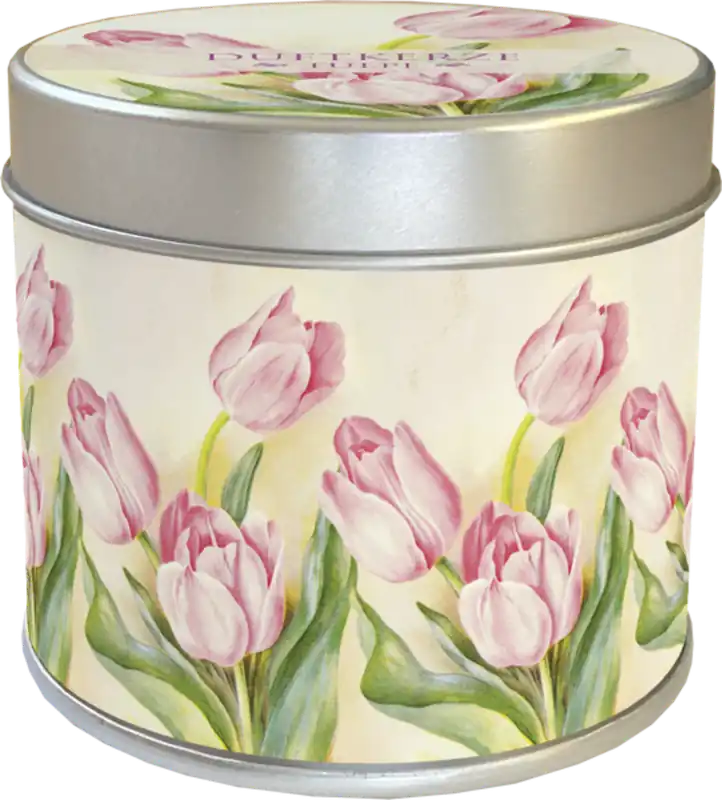 Fabrieksprijs - Sköna Ting Geurkaars "Roze Tulp"