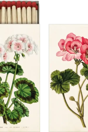 Sköna Ting Lucifers "Pelargonium" - Klaar voor verzending