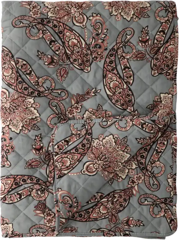 Zojuist toegevoegd - Chic Antique Quilt met Paisley Motief