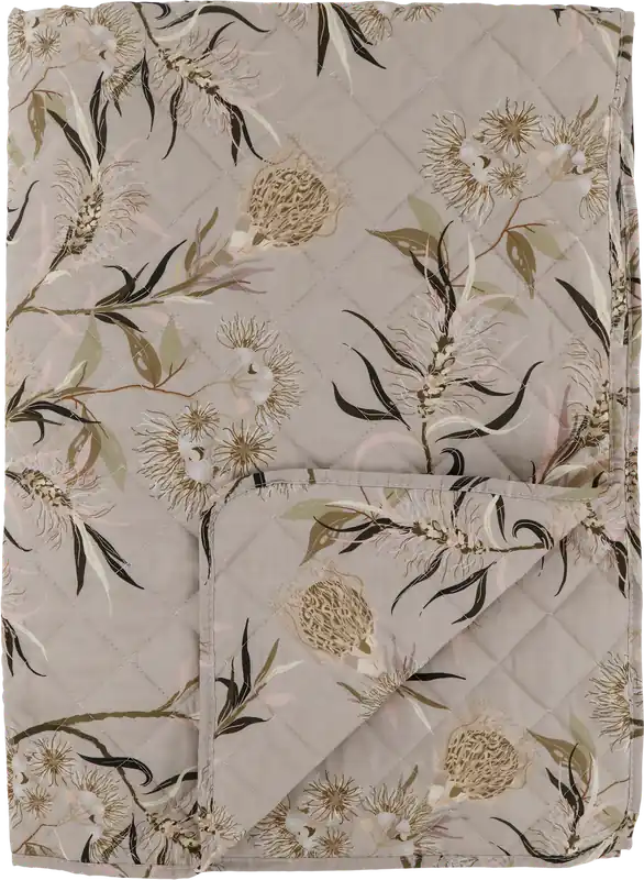 Chic Antique Quilt met Bloemenmotief | Dagdeal