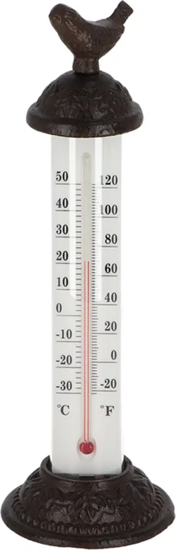 Esschert Design Thermometer op Gietijzeren Voet | Nog enkele stuks