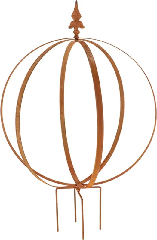 Esschert Design Plantensteun Bol "Fleur-de-Lis", Fleur-de-Lis - Profiteer nu
