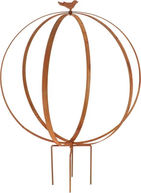 Topdeal - Esschert Design Plantensteun Bol "Vogel", Vogel