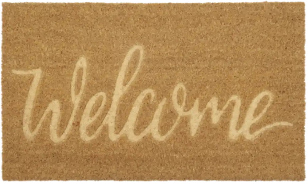 Actieprijs - Chic Antique Deurmat Welcome