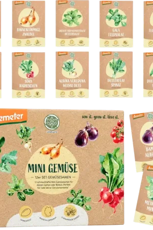 LOVEPLANTS Demeter Mini Groentezadenset - Nieuw in de shop