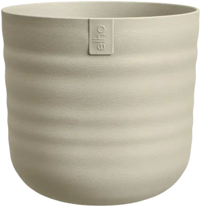 Veilige betaling | elho dune rond 22cm, linnen wit