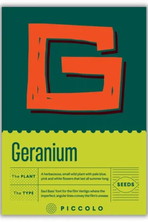Piccolo Seeds G - Geranium - Beemdooievaarsbek, 6 Korrels | Trending