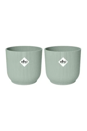 2x Pot elho Vibes Fold Round groen | Nieuwe release