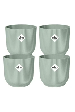 4x Pot elho Vibes Fold Round groen | Profiteer nu