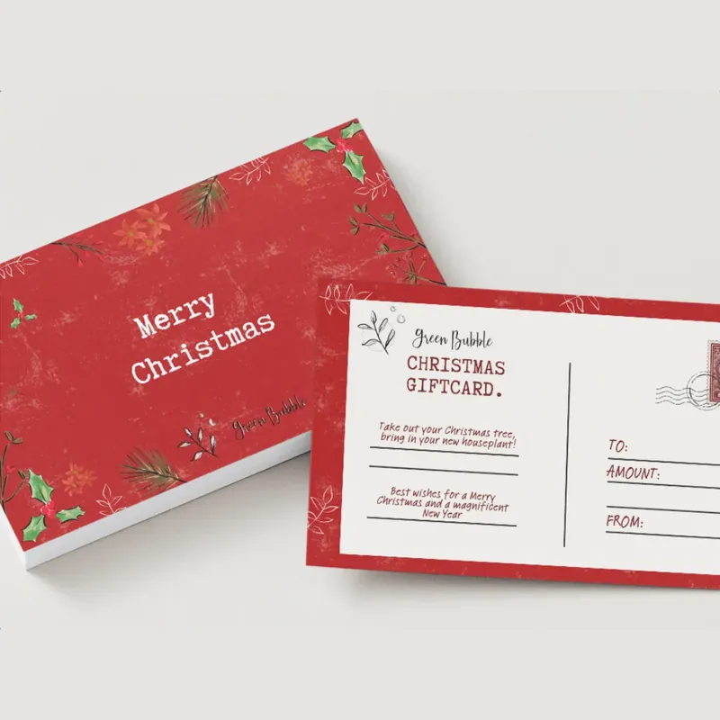 Klantfavoriet - Kerst Giftcard - vanaf 10 euro