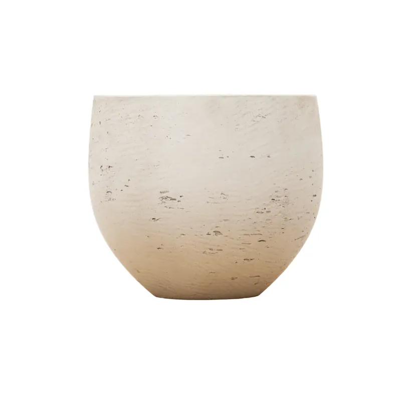 Uitverkoop - Pot Jumbo Orb Beige Washed