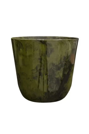 Actie | Pot Palermo marble groen