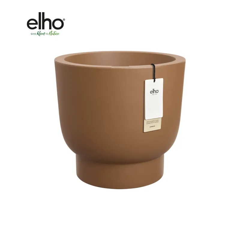 Pot Elho Amber Grail Bruin - Premium