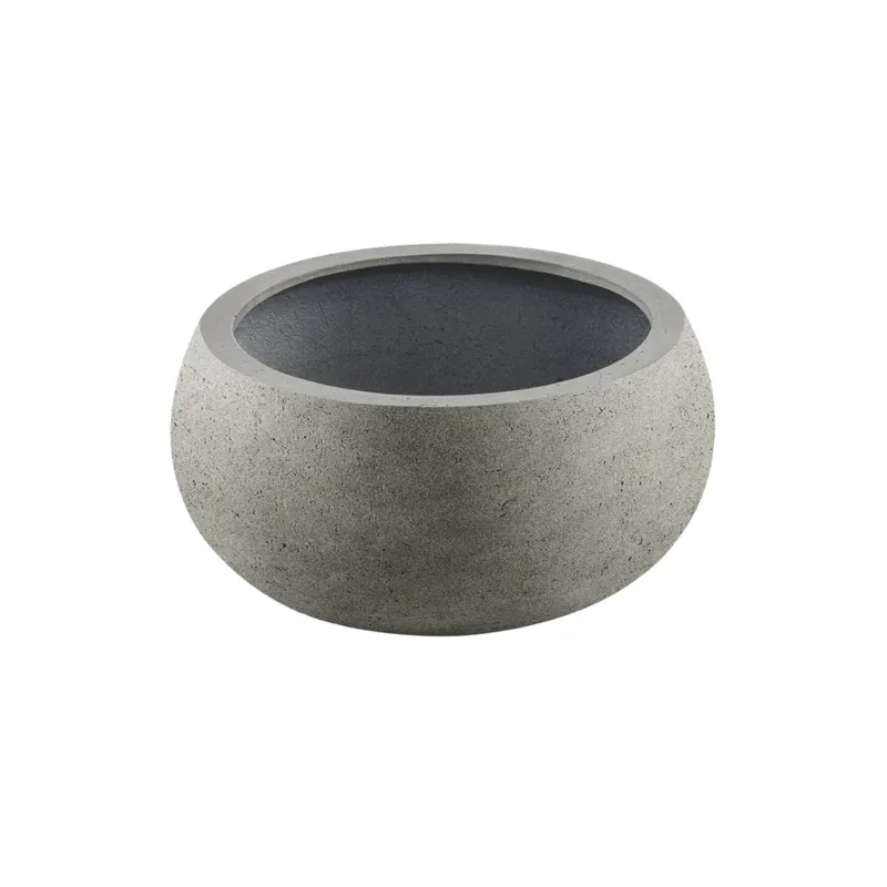 Pot Grigio Low Balloon Natural Concrete - Flitsaanbieding