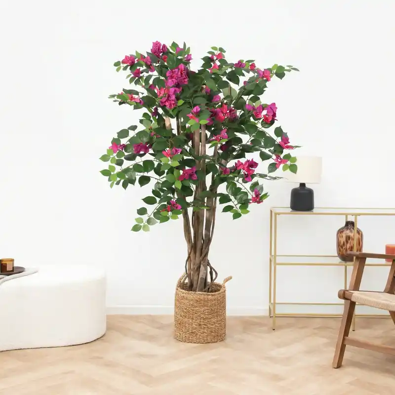 Kunst Bougainvillea - 120cm | Direct beschikbaar