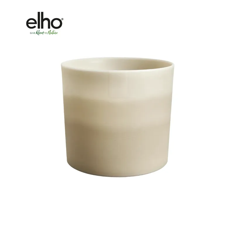 Zeer goed beoordeeld - Elho Colour Gradient Rond beige