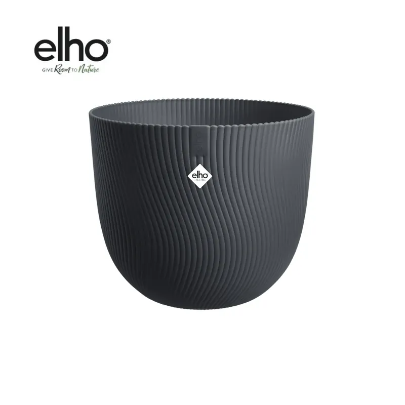 Elho Sereh Round zwart - Nieuw binnengekomen