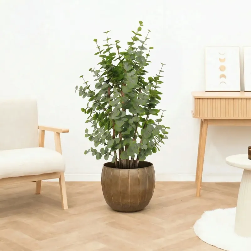 Kunst Eucalyptus green - 120cm - Spoedlevering