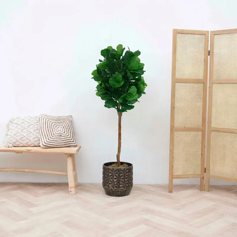 Outlet | Kunst Ficus lyrata tree - 180cm