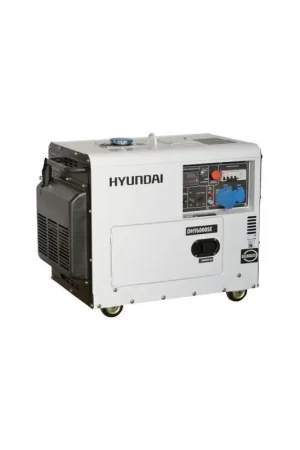 Hyundai dieselgenerator 5,3KW AVR gedempt DHY6000SE cod.65231 - Tijdelijke aanbieding