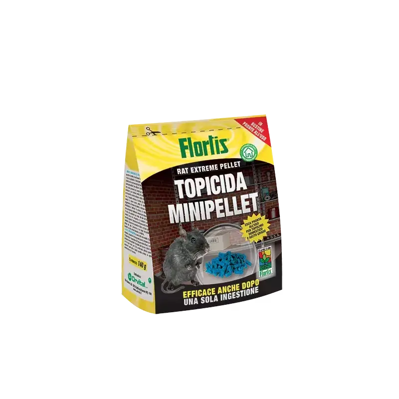 Rodenticide lokaas in minikorrel 140 g - Code 1331152 - Vanaf nu beschikbaar