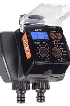 Topdeal - Claber dual select tweeweg programmeur kabeljauw. 8488