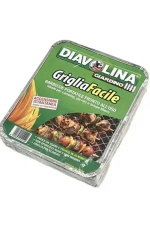 Diavolina easy grill 32X25cm H 5cm | Voordelig