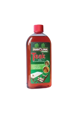 Uitverkoop | Diavolina voedende teakolie 500 ml