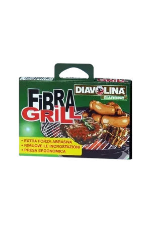 Meest verkocht - Diavolina Fibra Grill schuurspons voor grills en barbecues
