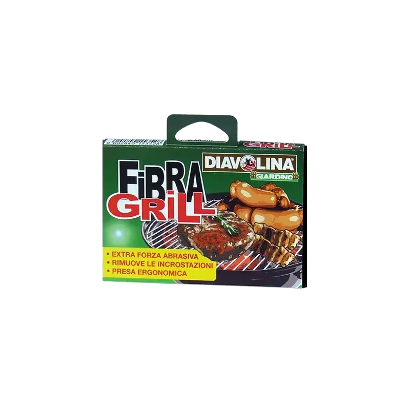 Meest verkocht - Diavolina Fibra Grill schuurspons voor grills en barbecues