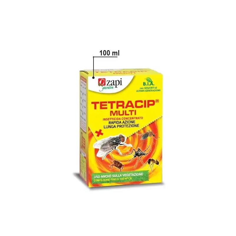 Zapi Tetracip Multi Geconcentreerd Insecticide tegen Muggen 100ml - Nog enkele stuks
