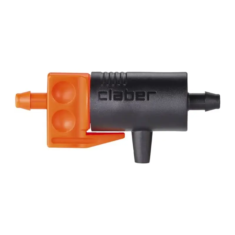 Makkelijk bestellen - Claber in-line druppelaar 0-6 l/u blister van 10 stuks kabeljauw. 91217