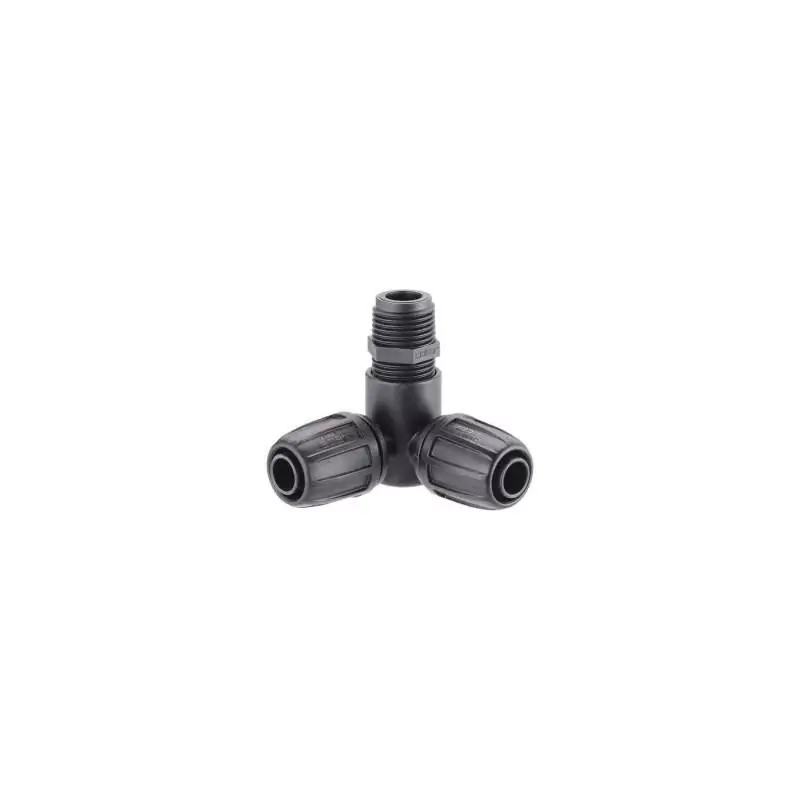 Flitsaanbieding | Claber hoekfitting met 1/2 schroefdraad kabeljauw. 99021