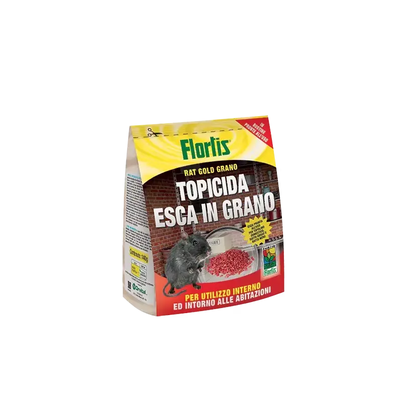 Rodenticide lokaas in graan 140 g - Code 1331167 | Nu beschikbaar