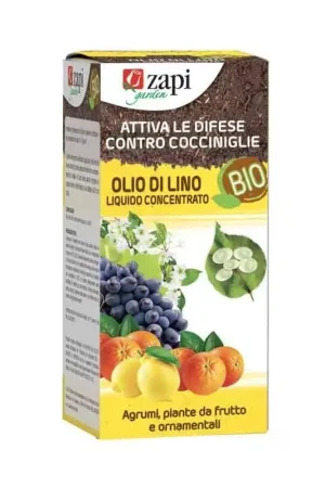 Zolang de voorraad strekt - Zapi Biologische Lijnzaadolie 200 ml Natuurlijk middel tegen cochenille-infecties