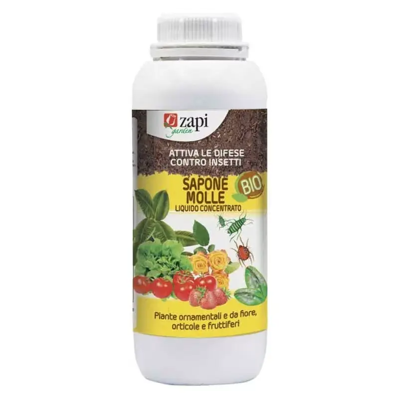 Zapi Biologische Zachte Zeep 1 Liter Verwijdert honingdauw en parasieten - Nieuw product