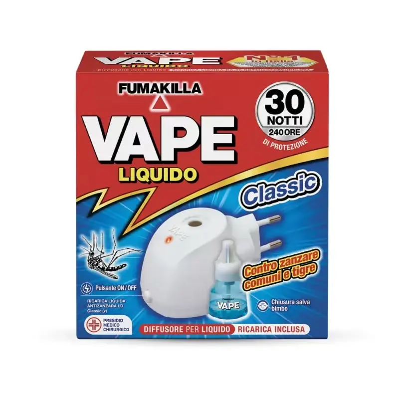 Vape Classic vloeistofdiffuser met 30-nachten navulling | Beperkte voorraad