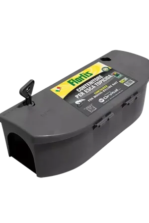 Grijze container voor rodenticide-aas 1 stuk - Code 1336000 - Bestseller